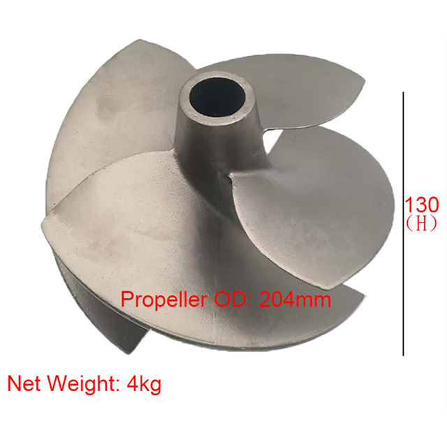 Pièces de moulage de turbine d'instrument d'ingénierie de puissance en acier duplex de fabricant OEM